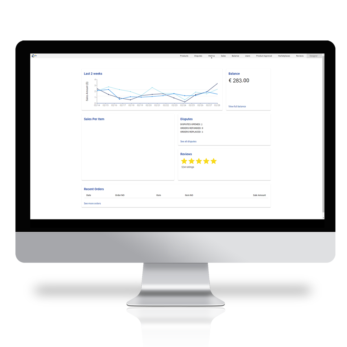 Seller Dashboard