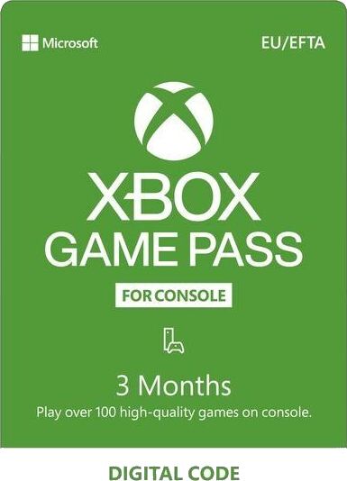 Xbox game deals pass 3 months